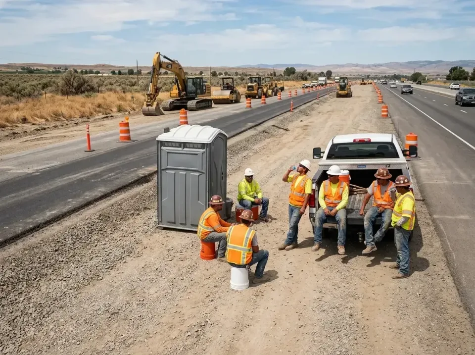 highway-road-construction-crew-007 — frequently asked questions, Porta Potty and Restroom Rentals in Adamsville, TN